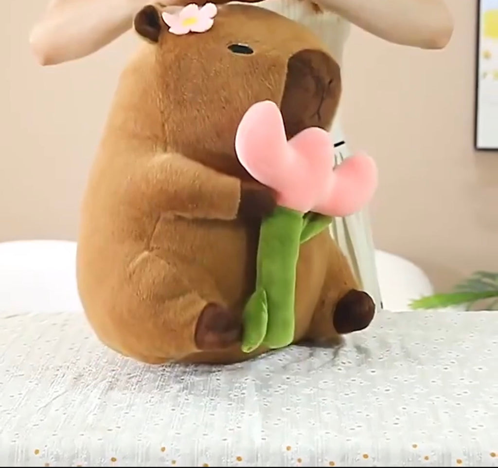 Capybara, Flower Pet